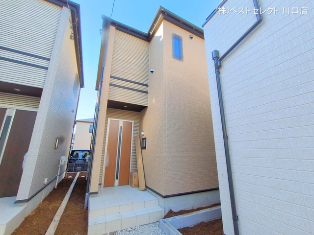 埼玉県戸田市喜沢２丁目の新築戸建て外構写真 2025年11月18日撮影