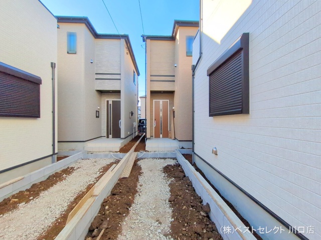 埼玉県戸田市喜沢２丁目の新築戸建て外構写真 2025年11月18日撮影