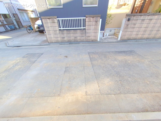 埼玉県戸田市喜沢２丁目の新築戸建て外構写真 2025年11月18日撮影