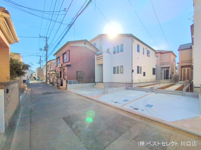 埼玉県戸田市喜沢２丁目の新築戸建て完成写真 2025年12月9日撮影