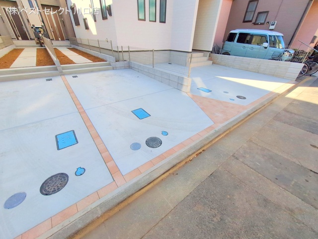 埼玉県戸田市喜沢２丁目の新築戸建て完成写真 2025年12月9日撮影