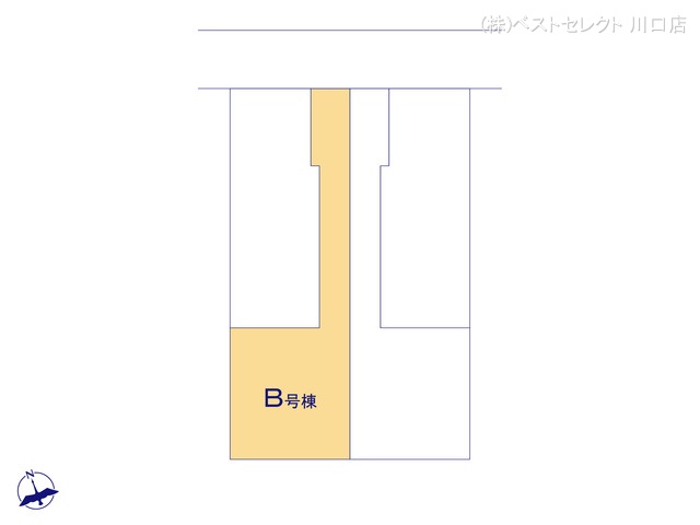 埼玉県戸田市喜沢２丁目の新築戸建て全体区画図 ※図面と異なる場合は現況を優先