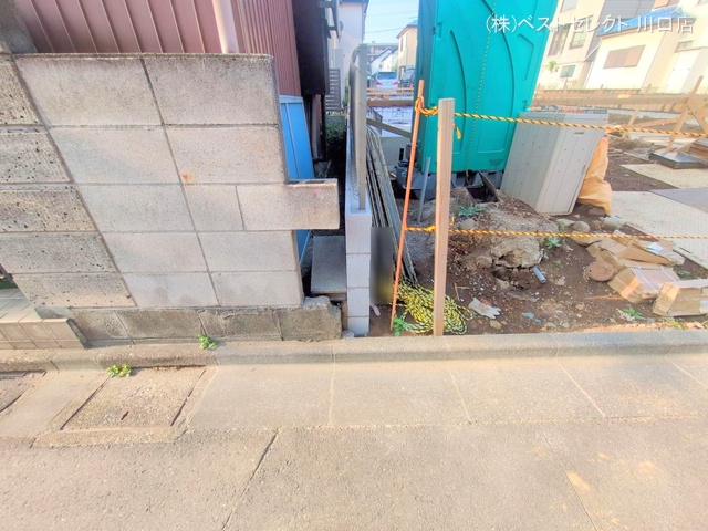 埼玉県戸田市喜沢2丁目の新築戸建て基礎写真 2025年9月9日撮影