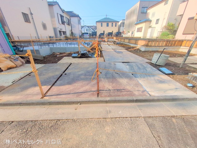 埼玉県戸田市喜沢2丁目の新築戸建て基礎写真 2025年9月9日撮影