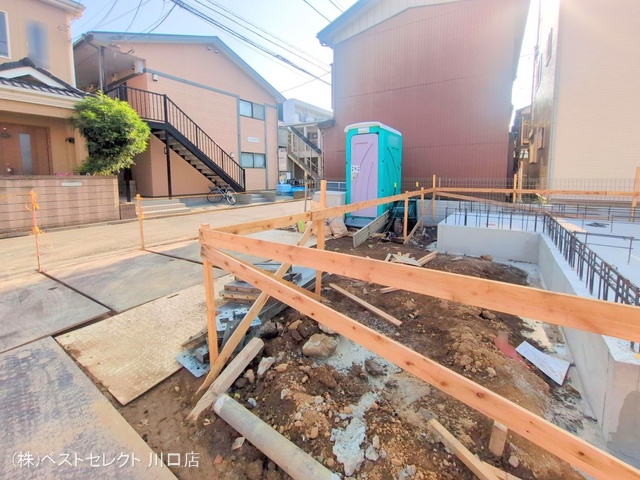 埼玉県戸田市喜沢2丁目の新築戸建て基礎写真 2025年9月9日撮影