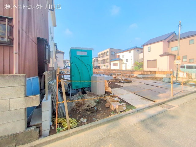 埼玉県戸田市喜沢2丁目の新築戸建て基礎写真 2025年9月9日撮影