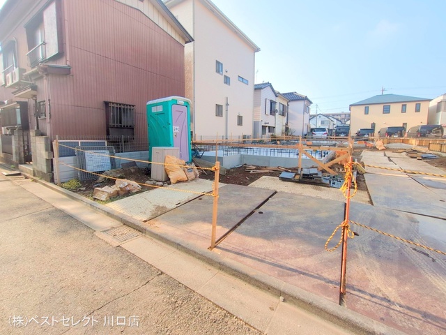 埼玉県戸田市喜沢2丁目の新築戸建て基礎写真 2025年9月9日撮影