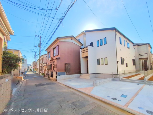 埼玉県戸田市喜沢2丁目の新築戸建て完成写真 2025年12月9日撮影