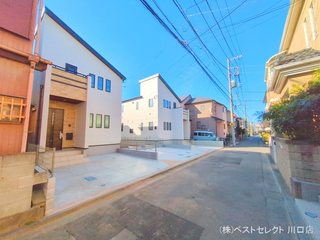 埼玉県戸田市喜沢2丁目の新築戸建て完成写真 2025年12月9日撮影