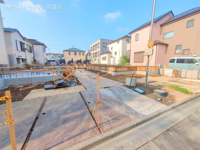 埼玉県戸田市喜沢２丁目の新築戸建て基礎写真 2025年9月9日撮影