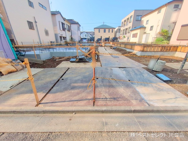 埼玉県戸田市喜沢２丁目の新築戸建て基礎写真 2025年9月9日撮影