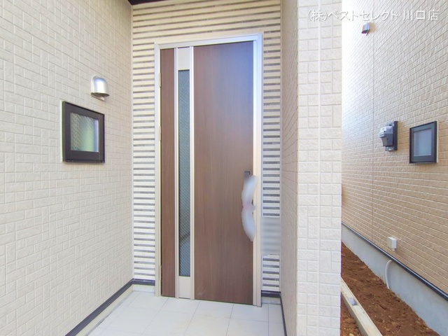 埼玉県戸田市喜沢２丁目の新築戸建て外構写真 2025年11月18日撮影