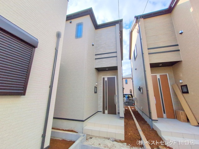 埼玉県戸田市喜沢２丁目の新築戸建て外構写真 2025年11月18日撮影