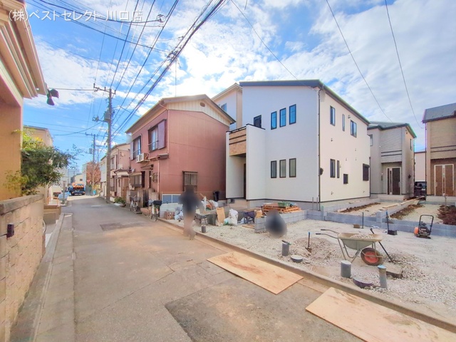 埼玉県戸田市喜沢２丁目の新築戸建て外構写真 2025年11月18日撮影