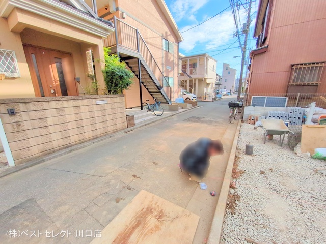 埼玉県戸田市喜沢２丁目の新築戸建て外構写真 2025年11月18日撮影