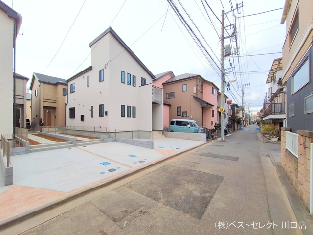 埼玉県戸田市喜沢２丁目の新築戸建て完成写真 2025年12月10日撮影