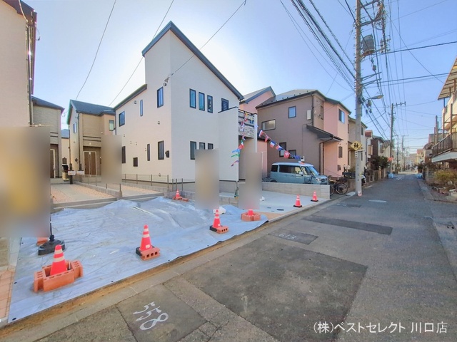 埼玉県戸田市喜沢２丁目の新築戸建て完成写真 2026年2月18日撮影