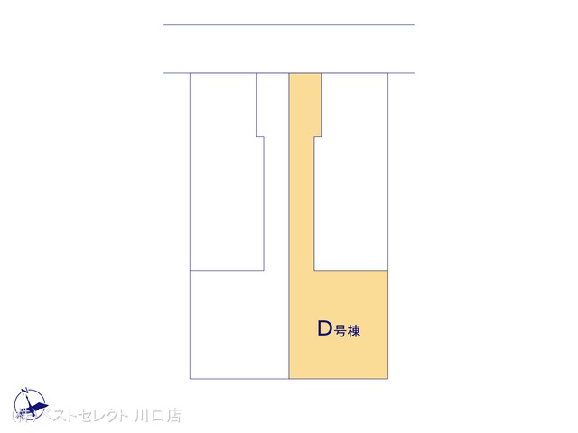 埼玉県戸田市喜沢２丁目の新築戸建て全体区画図 ※図面と異なる場合は現況を優先