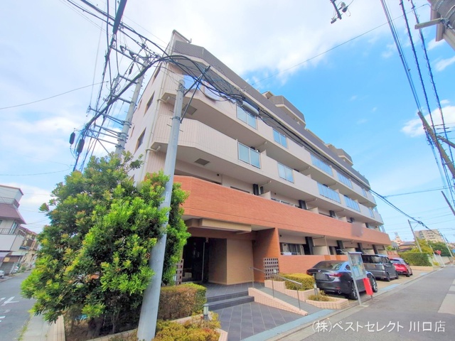 埼玉県蕨市塚越６丁目のマンション『レリア蕨塚越』外観写真 2025年8月27日撮影