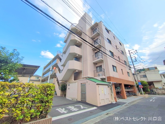 埼玉県蕨市塚越６丁目のマンション『レリア蕨塚越』外観写真 2025年8月27日撮影