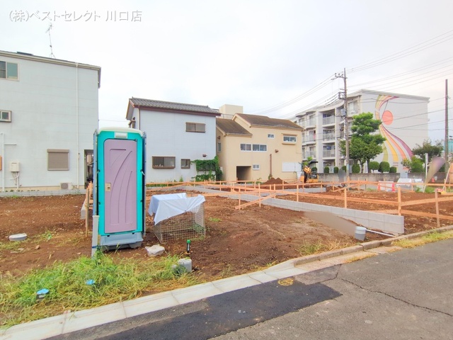 埼玉県蕨市南町４丁目の新築戸建て基礎写真 2025年9月8日撮影