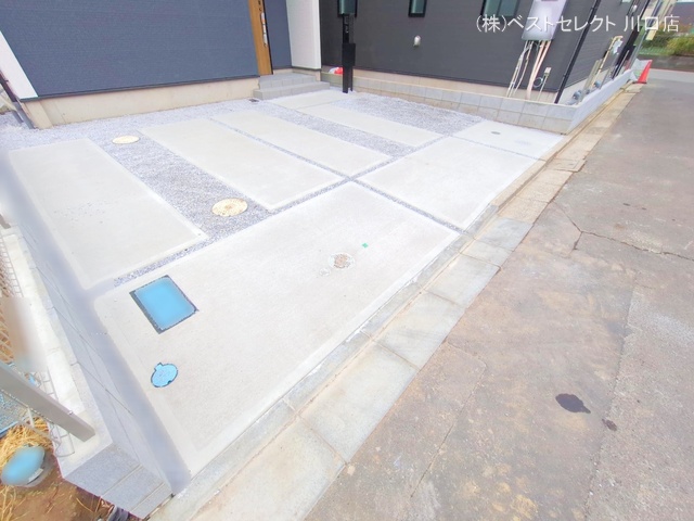 埼玉県蕨市南町４丁目の新築戸建て完成写真 2025年12月2日撮影