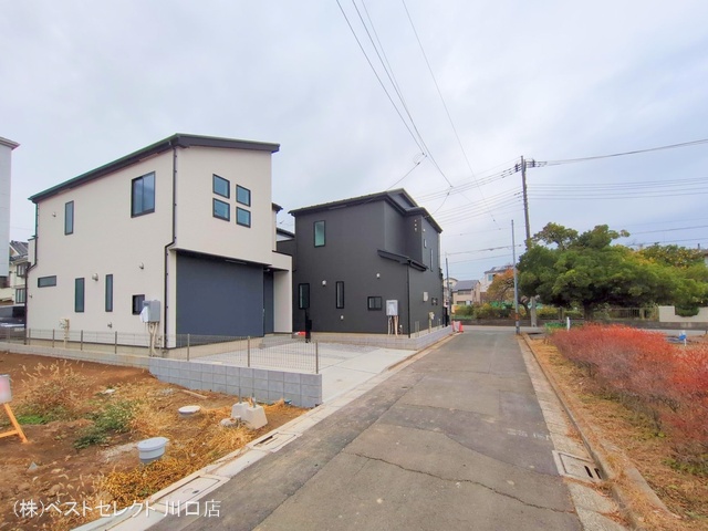 埼玉県蕨市南町４丁目の新築戸建て完成写真 2025年12月2日撮影