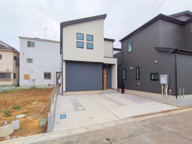 埼玉県蕨市南町４丁目の新築戸建て完成写真 2025年12月2日撮影