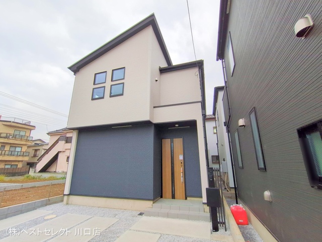 埼玉県蕨市南町４丁目の新築戸建て完成写真 2025年12月2日撮影