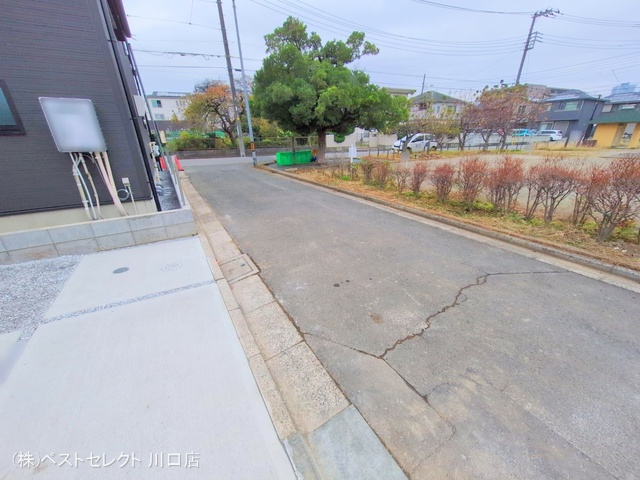 埼玉県蕨市南町４丁目の新築戸建て完成写真 2025年12月2日撮影