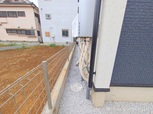 埼玉県蕨市南町４丁目の新築戸建て完成写真 2025年12月2日撮影