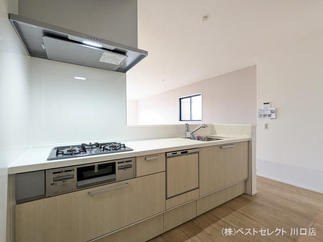 埼玉県川口市八幡木2丁目の新築戸建てキッチン写真 2025年11月12日撮影