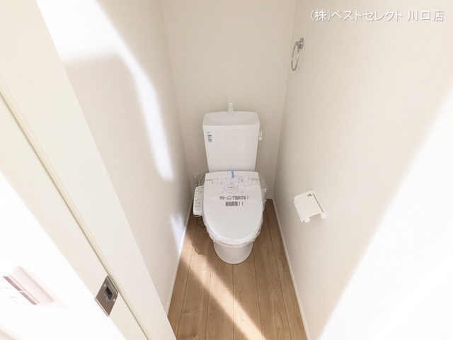 埼玉県川口市八幡木2丁目の新築戸建てトイレ写真 2025年11月12日撮影