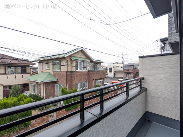 埼玉県川口市八幡木2丁目の新築戸建てバルコニー写真 2025年11月12日撮影