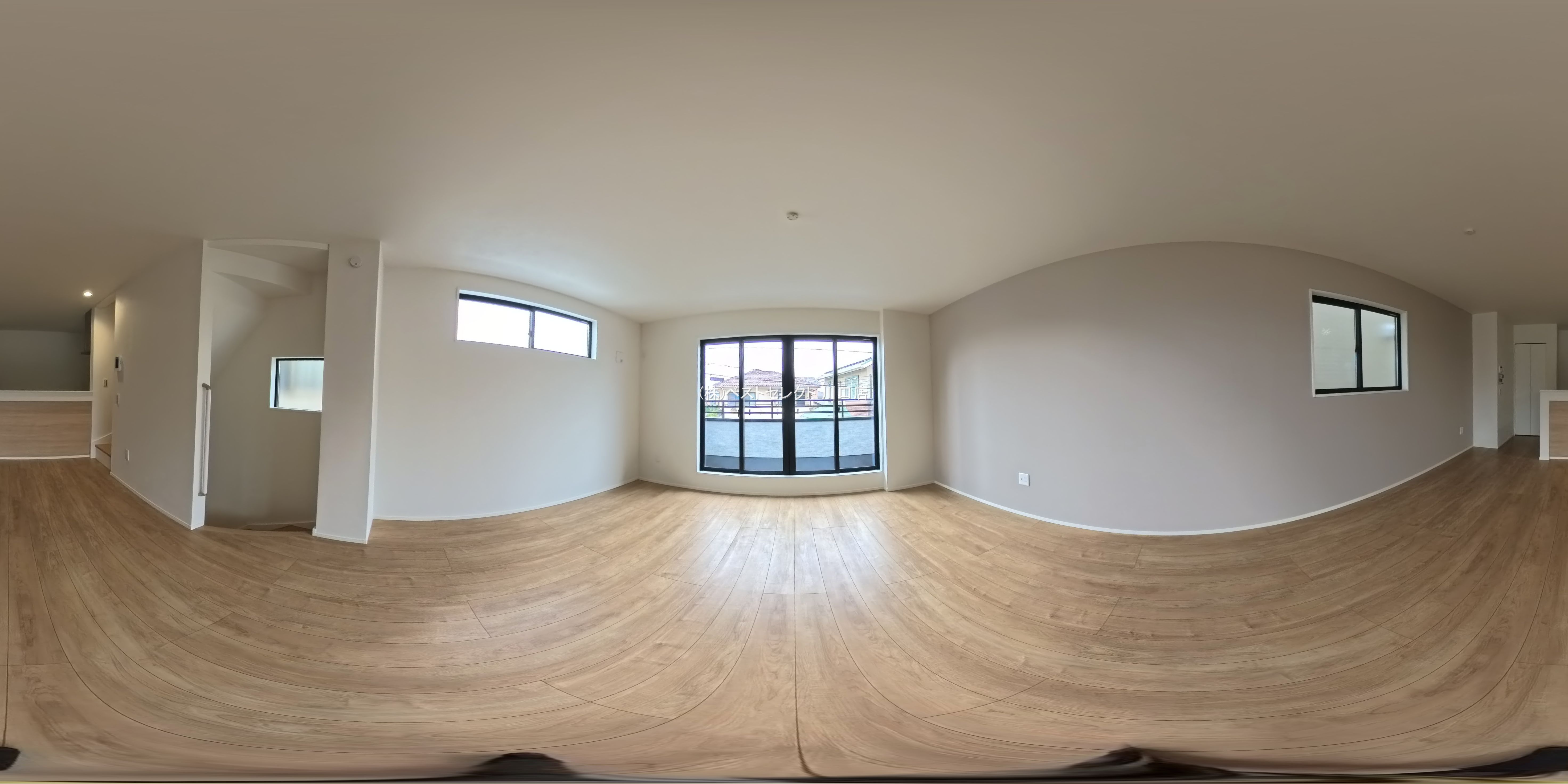 埼玉県川口市八幡木２丁目の新築戸建てパノラマ（リビング）写真 2025年11月12日撮影