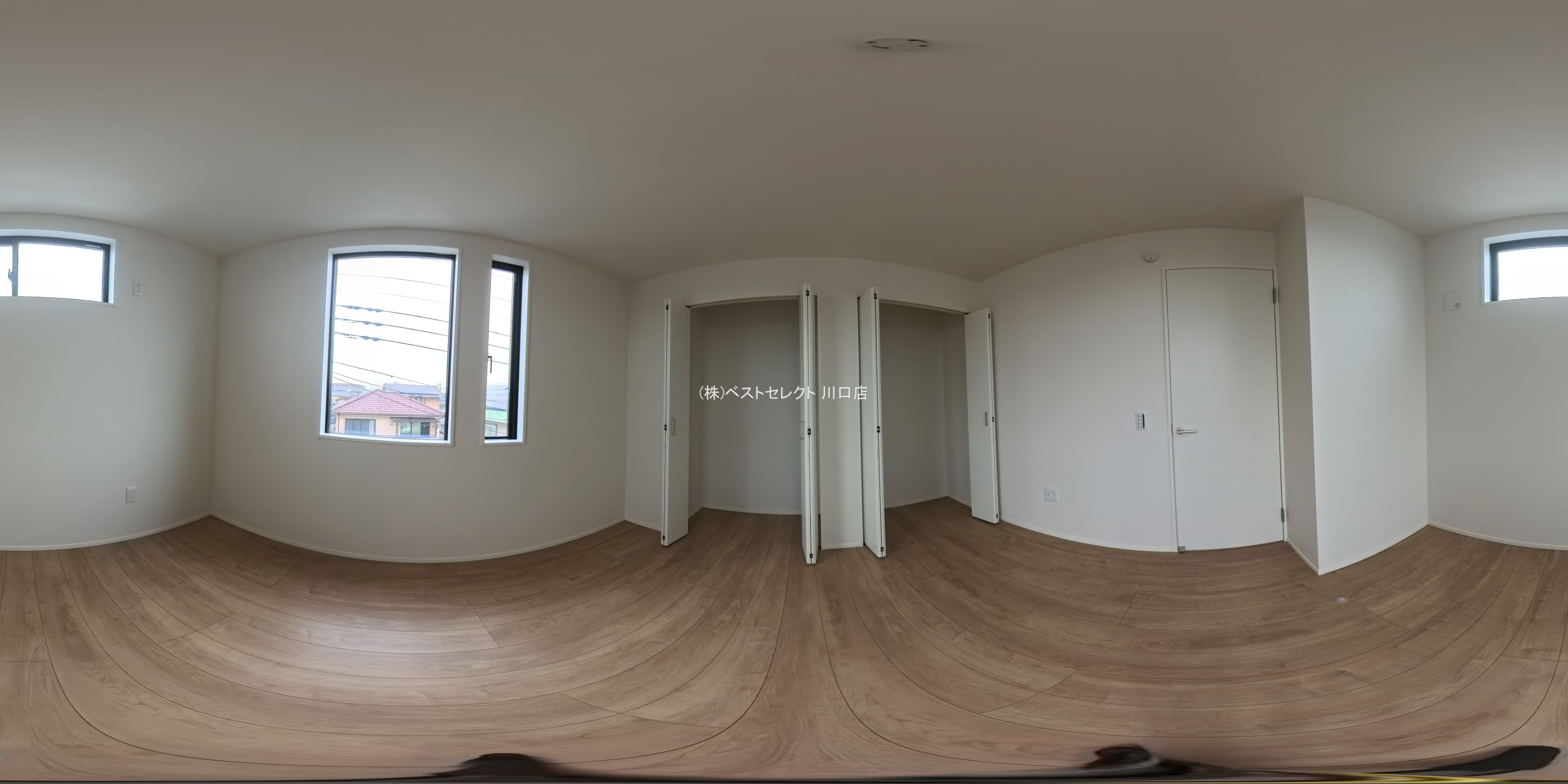 埼玉県川口市八幡木２丁目の新築戸建てパノラマ（居室メイン）写真 2025年11月12日撮影