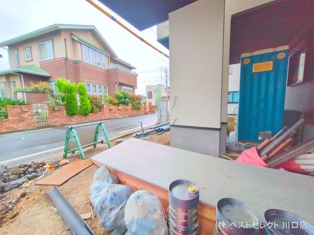 埼玉県川口市八幡木2丁目の新築戸建て外構写真 2025年9月30日撮影