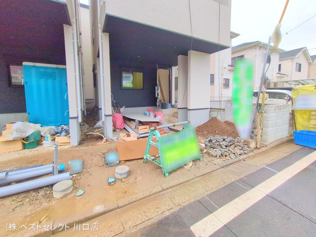 埼玉県川口市八幡木2丁目の新築戸建て外構写真 2025年9月30日撮影