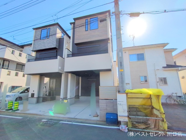 埼玉県川口市八幡木2丁目の新築戸建て完成写真 2025年11月16日撮影