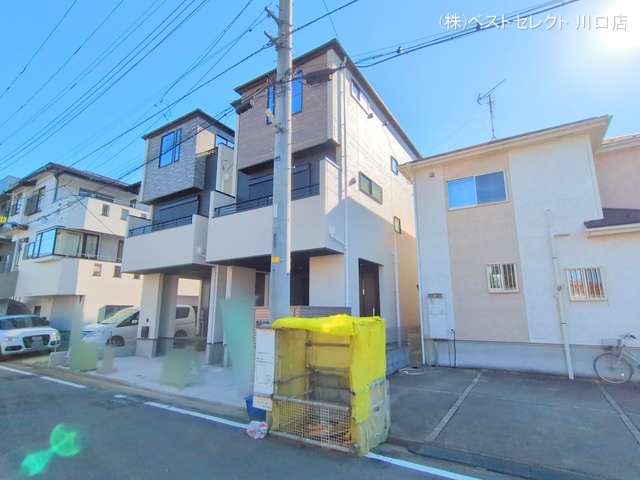 埼玉県川口市八幡木2丁目の新築戸建て完成写真 2025年11月16日撮影