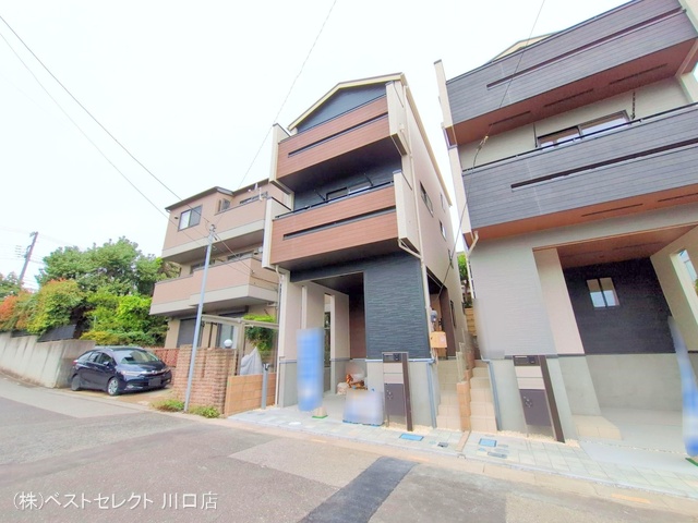 埼玉県川口市差間３丁目の新築戸建て完成写真 2025年10月2日撮影