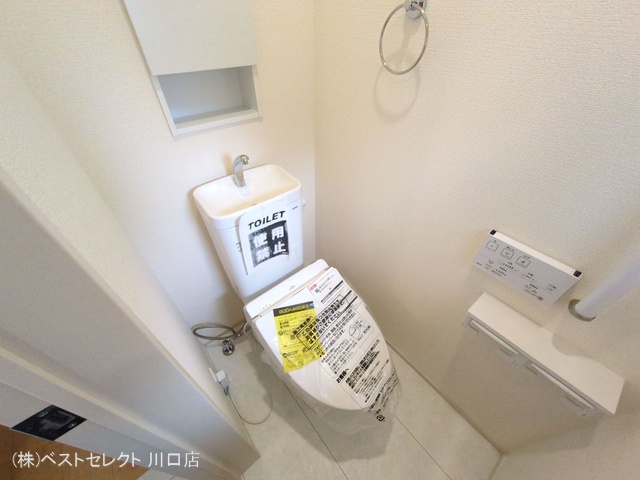 埼玉県川口市差間3丁目の新築戸建てトイレ写真 2025年10月8日撮影