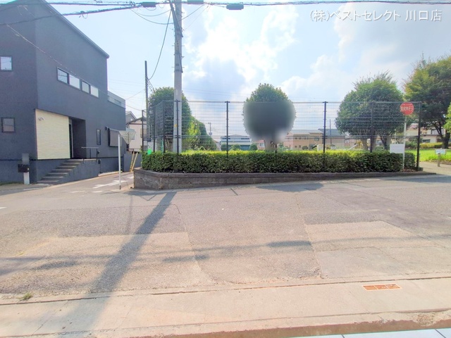 埼玉県川口市差間3丁目の新築戸建て外構写真 2025年9月15日撮影
