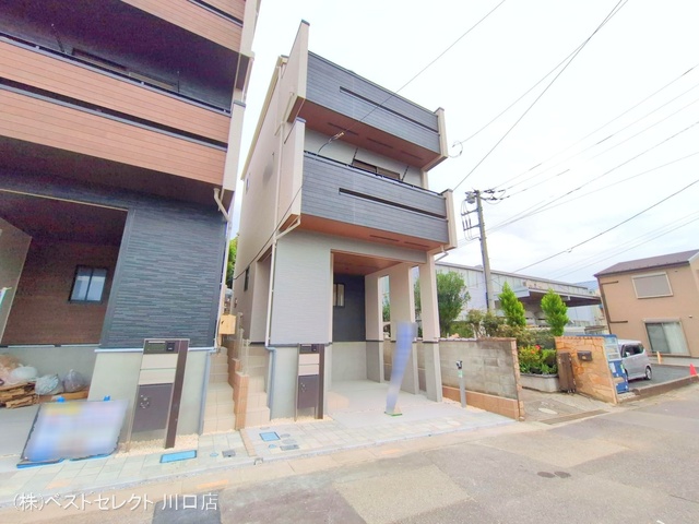 埼玉県川口市差間3丁目の新築戸建て完成写真 2025年10月2日撮影
