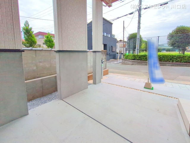 埼玉県川口市差間3丁目の新築戸建て完成写真 2025年10月2日撮影