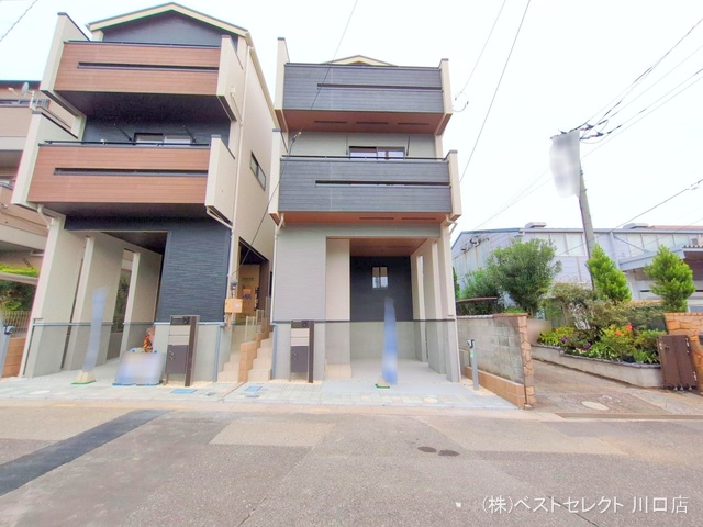 埼玉県川口市差間3丁目の新築戸建て完成写真 2025年10月2日撮影