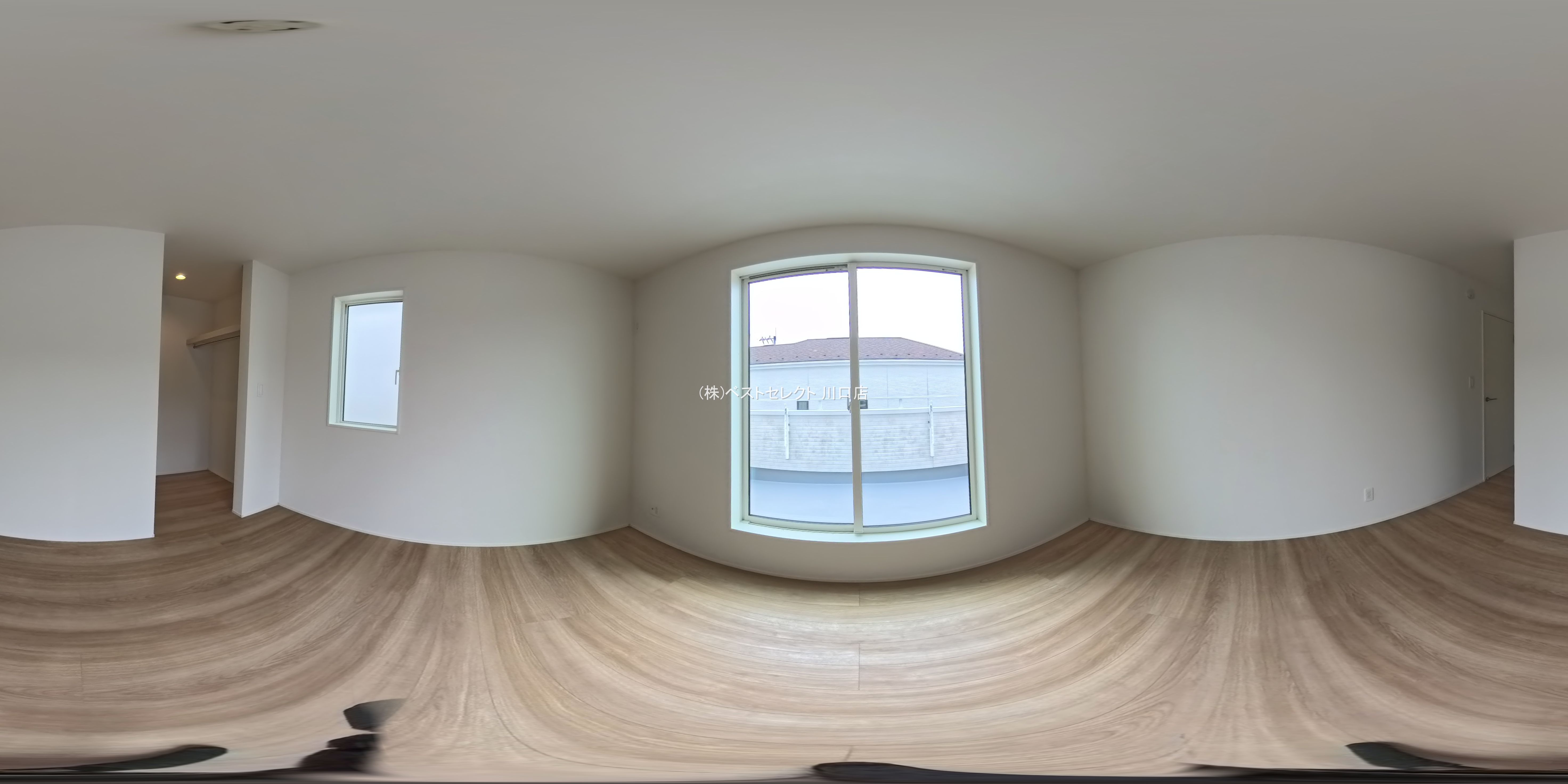 埼玉県川口市大字伊刈の新築戸建てパノラマ（居室メイン）写真 2026年2月25日撮影