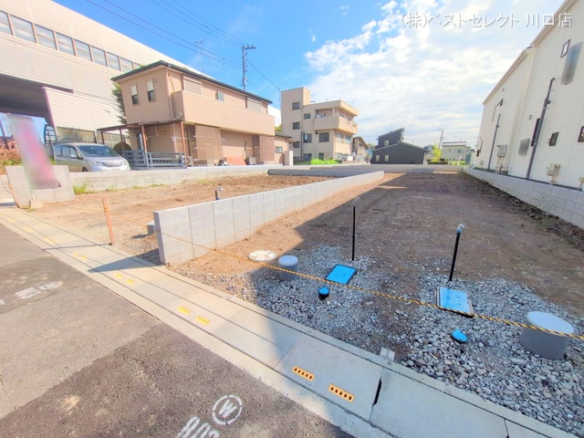 埼玉県川口市大字伊刈の新築戸建て更地・土地写真 2025年9月28日撮影
