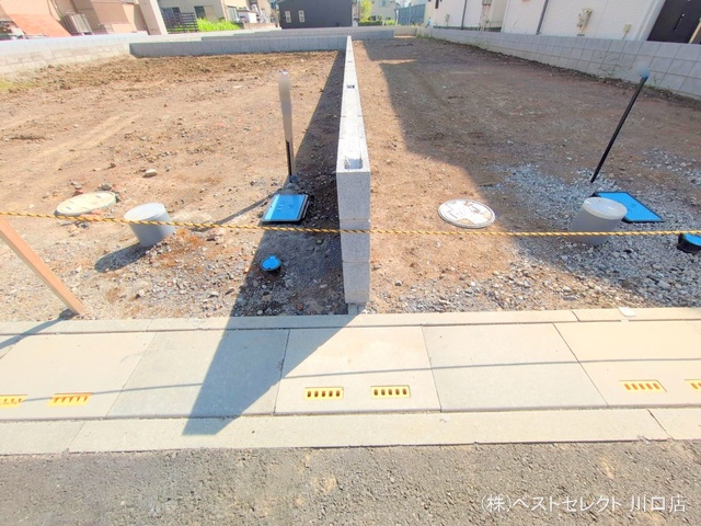 埼玉県川口市大字伊刈の新築戸建て更地・土地写真 2025年9月28日撮影