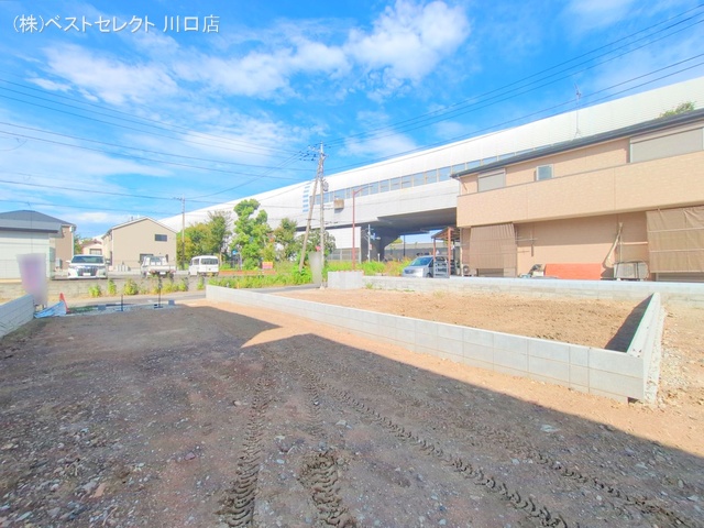 埼玉県川口市大字伊刈の新築戸建て更地・土地写真 2025年9月28日撮影